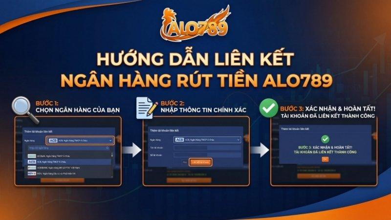 Biểu mẫu liên kết ngân hàng rút tiền ALO789