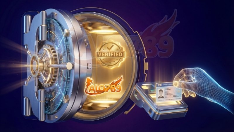 Người chơi thực hiện xác minh danh tính chính chủ để bảo vệ quyền lợi tại ALO789.