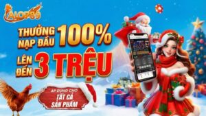 Thưởng Nạp Đầu 100% – Cơ Hội Nhận Ngay 3 Triệu Đồng Tại ALO789